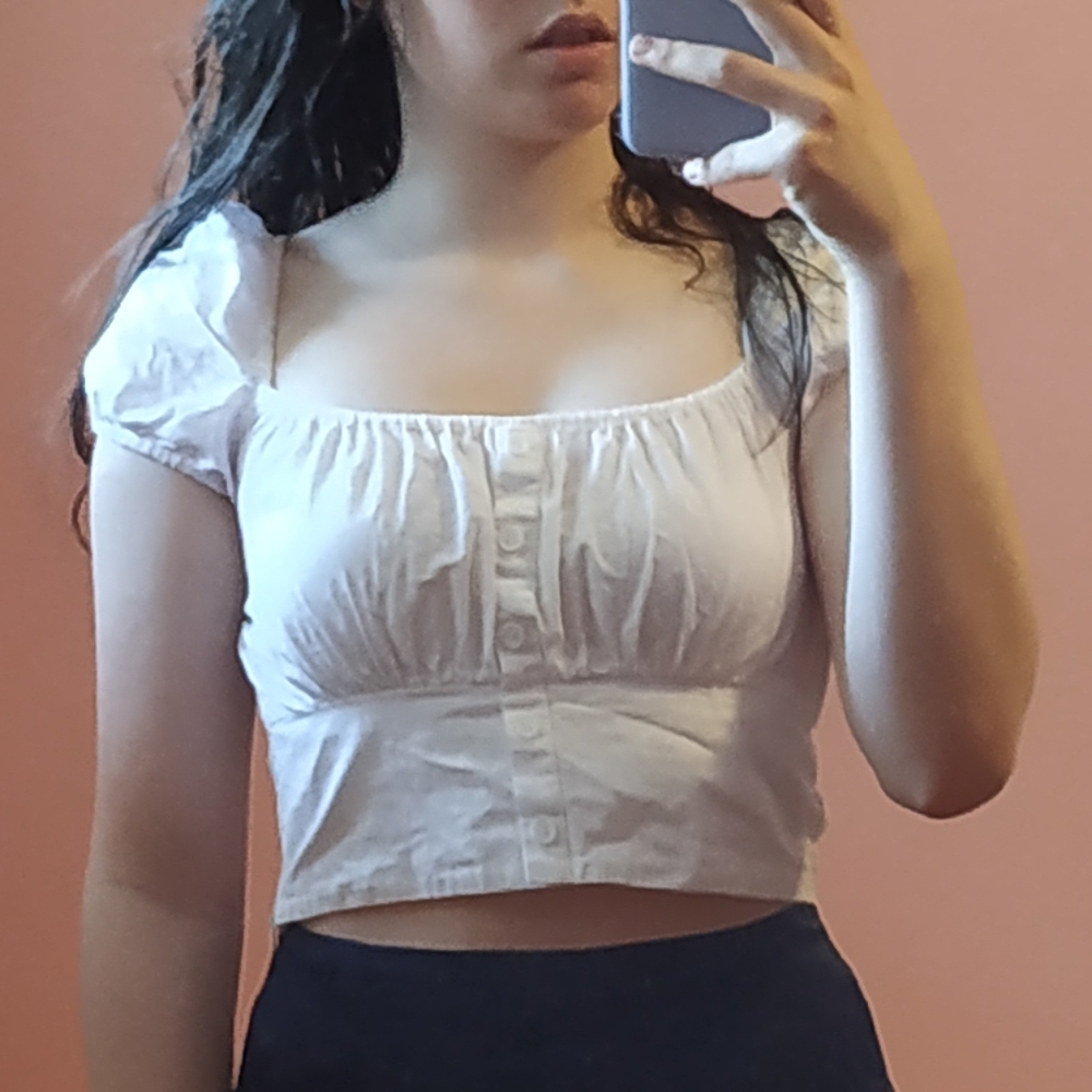 Zara Milkmaid top